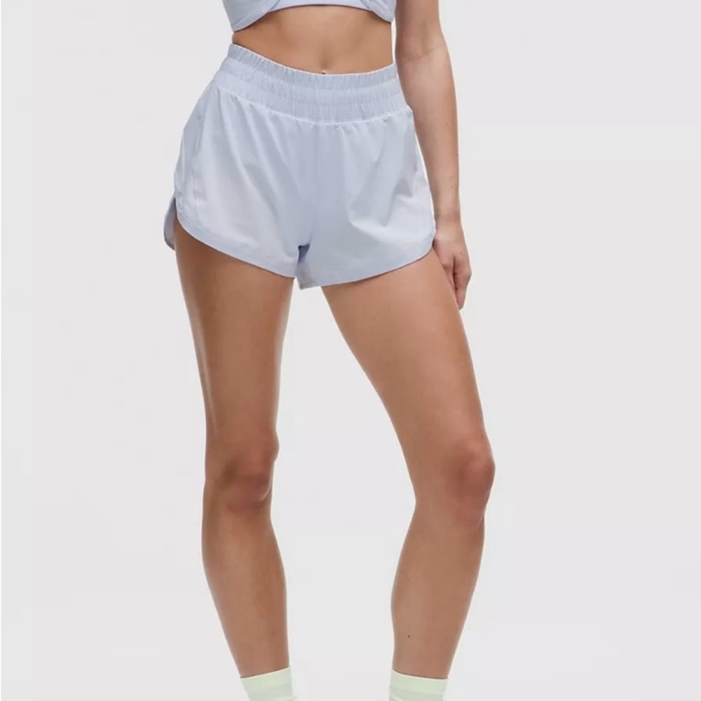 lululemon athletica Sky Blue Athletic Shorts